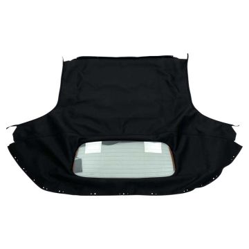 Mazda MX-5 NC Fabric Convertible Hood 1-Piece - Heated Glass window - Black