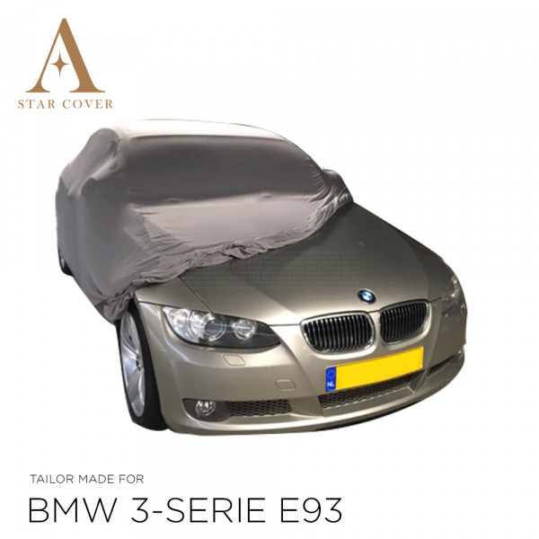 BMW 3 Series Convertible (E93) 2006-2013 Indoor Car Cover - Silvergrey