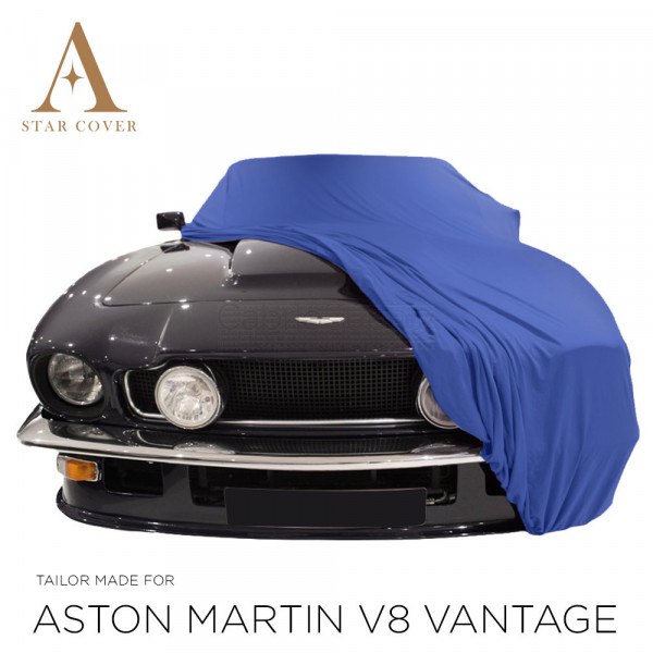 Aston Martin V8 Volante Indoor Cover - Tailored - Blue