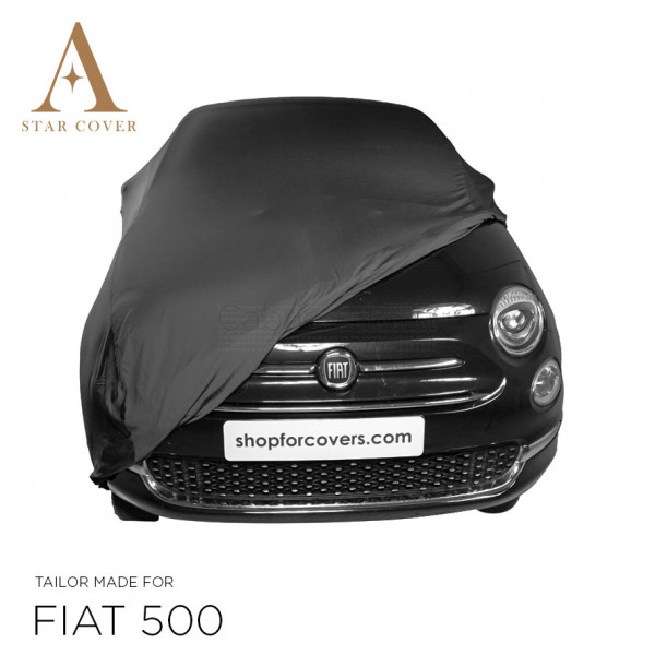 Fiat 500 500C - Indoor Car Cover - Black