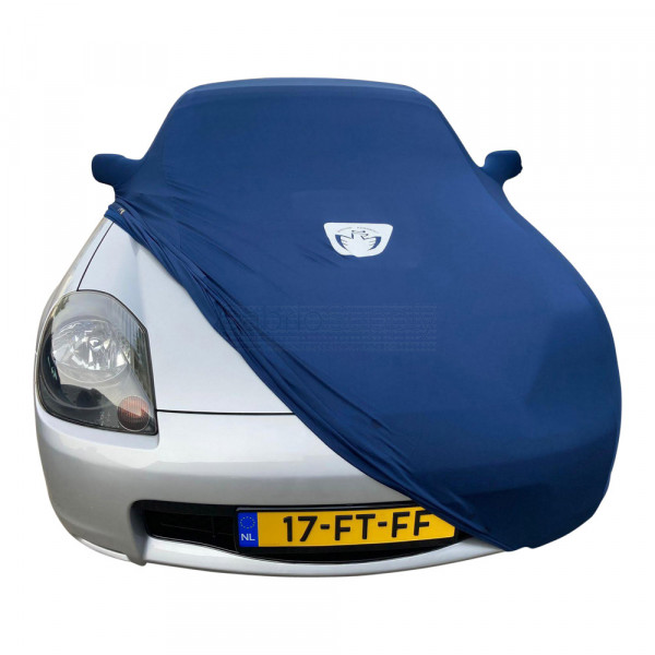 Toyota MR2 W3 1999-2006 Indoor Cover with emblem - Mirror pockets - Blue