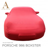 Porsche Boxster 986 Cover - Tailored - Mirror pockets - Red