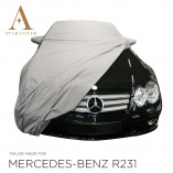 Mercedes-Benz R231 SL Outdoor Cover - Star Cover - Military Khaki - Spiegeltaschen