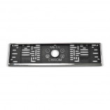 License plate holder in Chrome PLAN (1 piece)