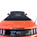 Ford Mustang VI Aluminium Wind Deflector - Black 2014-present