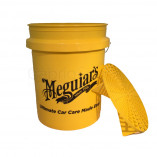 Meguiar's - Yellow Bucket 5 Gal - Incl. Grit Guard and Lid
